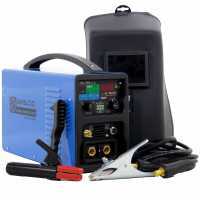 Awelco Tig 200 I HF-DC PULSE - Saldatrice Inverter (TIG HF/LIFT, MMA) + Valigetta, corrente continua (DC)