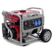 GeoTech-Pro GGP 3500 - Generatore di corrente carrellato con AVR 3 kW - Continua 2.8 kw Monofase