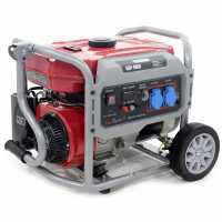 GeoTech-Pro GGP 4000 - Generatore di corrente carrellato con AVR 3.6 kW - Continua 3.2 kw Monofase