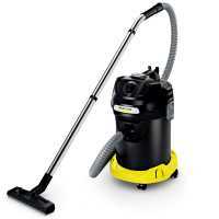 Karcher AD 4 Premium - Aspiracenere a bidone - vano raccolta in metallo da 17 lt, motore 600W