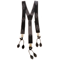 Bretelle Solidur Forest colore nero e grigio