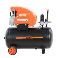 Vinco FDL50 - Compressore aria elettrico carrellato - Motore 2 HP - 50 lt