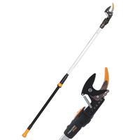 Fiskars UPX82 - Forbicione da potatura professionale - asta fissa 158cm - &Oslash; 32 mm - svettatoio