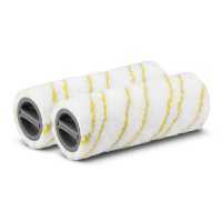 Set rulli gialli in microfibra Karcher (2pz)