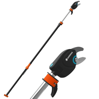 Gardena StarCut 410 plus - Forbicione troncarami su asta telescopica da 230-410 cm - &Oslash; 32mm