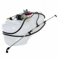 GeoTech CZ100C - Botticella irrorazione per trattorino - Pompa 12V - 100L