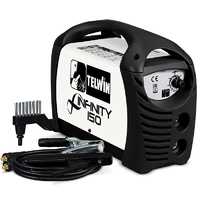 Telwin Infinity 150 - Saldatrice Inverter (MMA) + Kit, corrente continua (DC)