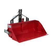GeoTech 120 cm - Paletta posteriore per trattore - Serie media - Portata 300 Kg
