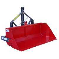 GeoTech 180 cm - Paletta posteriore per trattore - Serie pesante - Portata 700 Kg