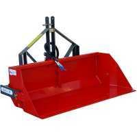 GeoTech 200 cm - Paletta idraulica per trattore - Serie pesante - Portata 700 Kg