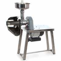 Passapomodoro con banco AE-SM5 INOX con motore elettrico - 600W - 1 Hp