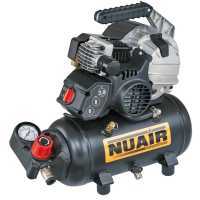 Nuair FU 227/8/6E - Compressore aria elettrico portatile monofase - Motore 2 HP - 6 lt