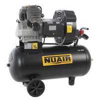 Nuair GVM/50 - Compressore aria elettrico monofase - Motore 3 HP - 50 lt