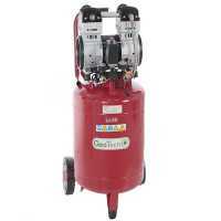 GeoTech S-AC50V-10-15C - Compressore aria elettrico oilless - Motore 1.5 HP - 50 lt Verticale Silenziato