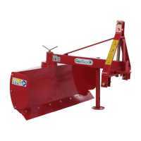 GeoTech DL120 - Lama livellatrice per trattore a rotazione semplice 360&deg; e braccio orientabile