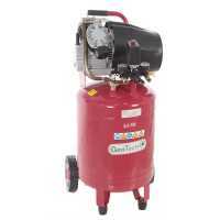 GeoTech AC50V-10-30VC - Compressore aria elettrico carrellato verticale - Motore 3 HP - 50 lt aria compressa