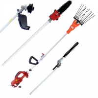 GeoTech BC 1400 Combi - Abbacchiatore + Decespugliatore multifunzione elettrico