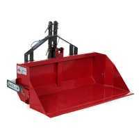 GeoTech 160 cm - Paletta posteriore per trattore - Serie medio-pesante - Portata 700 Kg