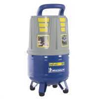 Michelin MVX 24 - Compressore aria elettrico portatile monofase, oil-less - Motore 1.5 HP - 24 lt