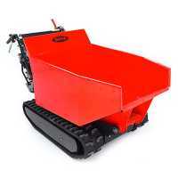 Ama TAG500TD - Motocarriola cingolata cassone dumper idraulico 500Kg