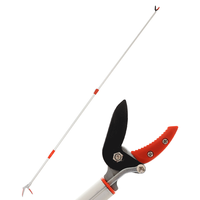 Stocker Art. 510 - Forbice da potatura telescopica 180-300 cm - taglio battente - orientabile