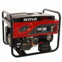 AMA QF5000 3PH - Generatore di corrente con avv.elettrico e AVR 5.5 KW - Continua 5 Kw Trifase