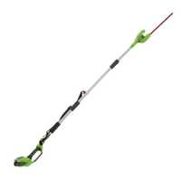 Tagliasiepi/Potatore elettrico orientabile Greenworks 2ah - 40V