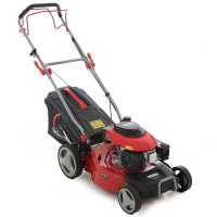 GeoTech-Pro S46-140BG - Tosaerba a scoppio semovente - 2in1: raccolta + scarico posteriore
