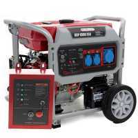 GeoTech-Pro GGP 9500 ESA - Generatore di corrente carrellato con AVR avv. elettrico 7.9 kW - Continua 7.5 kW Monofase + ATS