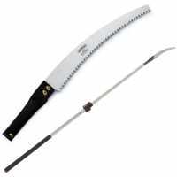 Archman Art. 24+69 - Seghetto curvo da 330 mm su asta telescopica ovale in alluminio da 2 mt