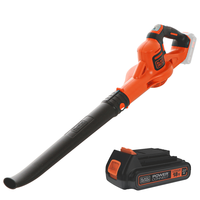 Black &amp; Decker GWC1820PC-QW - Soffiatore a batteria - PowerCommand 18V 2Ah