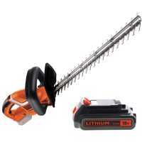 Black &amp; Decker GTC1845L20-QW - Tagliasiepi a batteria 18V/2Ah - Lama da 45 cm