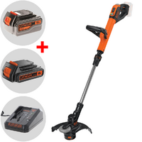 Black &amp; Decker STC1840EPC-QW - Tagliabordi a batteria 18V 4Ah + in omaggio batteria 18V 2Ah