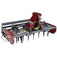 Erpice rotante RF150 - Larghezza di lavoro 150 cm - 14 lame - Serie leggera con rullo a gabbia