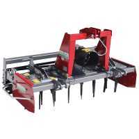 Erpice rotante RH150 - Larghezza di lavoro 150 cm - 14 lame - Serie media con rullo a gabbia