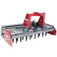 Erpice rotante RM200 - Larghezza di lavoro 200 cm - 18 lame - Serie pesante con rullo a gabbia