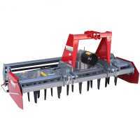 Erpice rotante RM225 - Larghezza di lavoro 225 cm - 20 lame - Serie pesante con rullo a gabbia