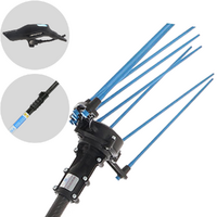 Campagnola HERCULES 58V - Asta in carbonio - 235 - 320 cm - Abbacchiatore elettrico a batteria