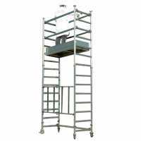 Facal Capo 1/C - Trabattello in alluminio - Base 150 cm - Base pieghevole - Altezza 3.5m