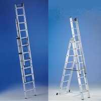 Svelt Euro E3, 3x16 gradini, 11.39 mt - Scala telescopica in alluminio