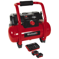 Einhell TE-AC 36 6 8 Li OF Set - Compressore aria a batteria oilless - 4Ah 2X18V