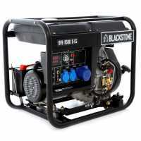 BlackStone OFB 8500 D-ES - Generatore di corrente diesel con AVR 6.3 kW - Continua 6.0 kW Monofase