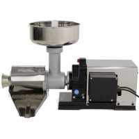 Reber 9000NP - Passapomodoro N.5 INOX - Motore ad induzione professionale da 1200 W - Motoriduttore con ingranaggi in acciaio