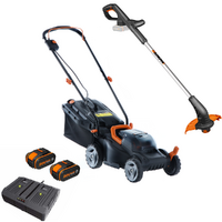 PROMO Worx WG779E.1 - Tagliaerba a batteria - 2x20V/4Ah - Taglio 34 cm