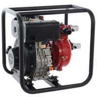 BlackStone BD-H 5000 - Motopompa diesel alta prevalenza - Raccordi 50 mm