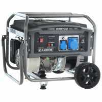 BlackStone BG 6050 - Generatore di corrente carrellato a benzina con AVR 4.3 kW - Continua 4 kW Monofase