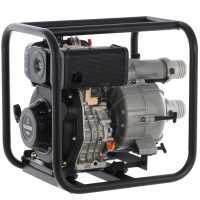 BlackStone BD-T 8000 - Motopompa diesel per acque nere sporche - Raccordi 80 mm