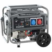 BlackStone BG 11050 - Generatore di corrente carrellato a benzina con AVR 7.8 kW - Continua 7.5 kW Full-Power