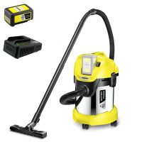 Karcher WD 3 Premium Battery 36 V - Aspirapolvere multiuso a batteria - solidi liquidi e soffiatore