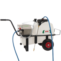 Comet CBM 1200 HP - Kit pompa a batteria per irrorazione e carrello - 55L